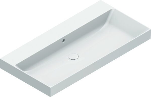 Waschtisch Catalano Zero 100 x 50 cm Weiss Cleaneffekt image number 0