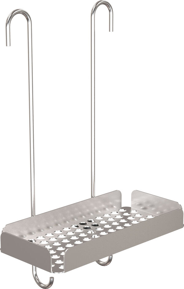 Duschablage Frost Nova 2 Edelstahl geb&uuml;rstet image number 0