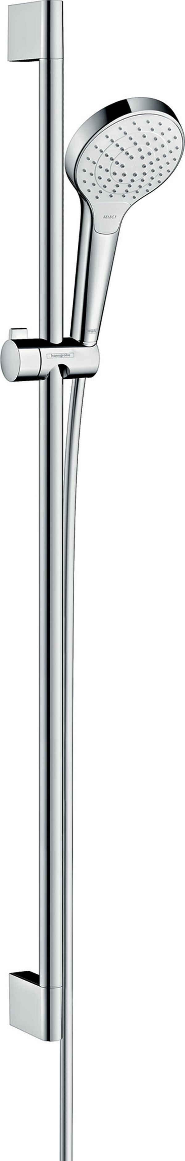 Garniture de douche Hansgrohe Croma Select S Vario chromé-blanc image number 0
