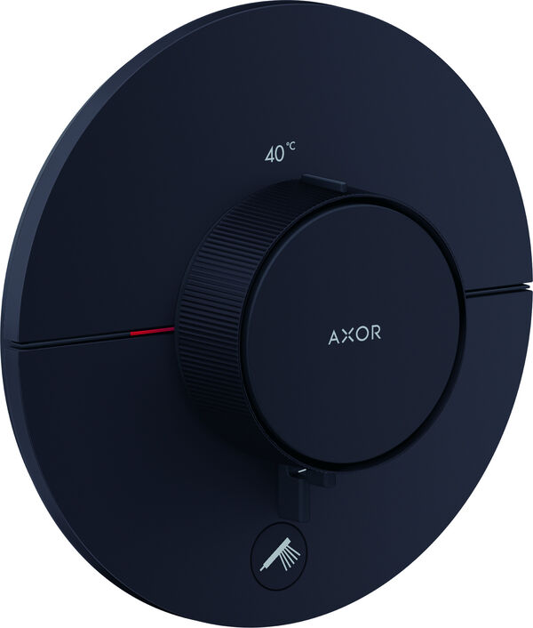 Syst&egrave;me de douche Axor ShowerSelect ID, placca di copertura rotonda, &Oslash; 155 mm, termostato &frac12;", High image number 0