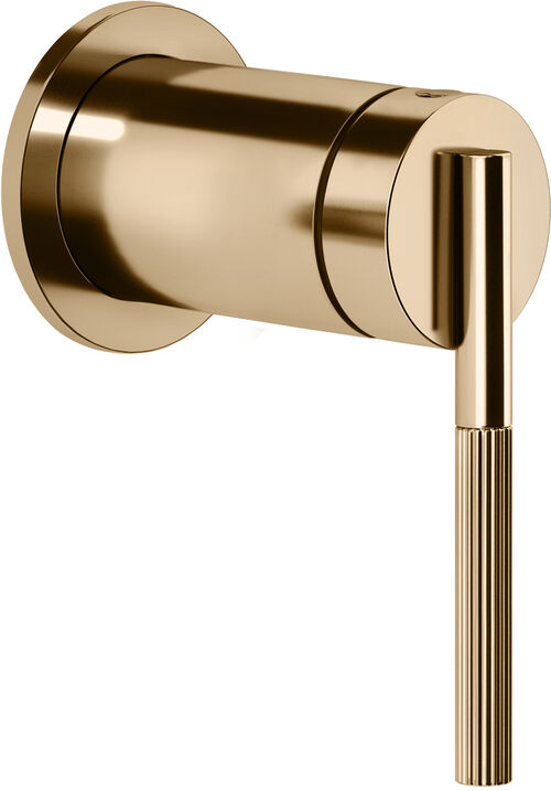 M&eacute;langeur de douche-set de montage final Gessi Ingranaggio &frac12;" Warm bronze PVD