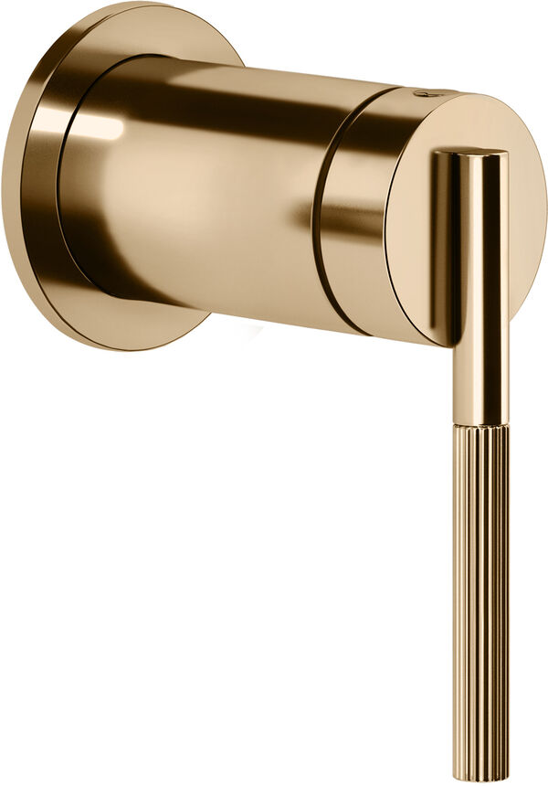 M&eacute;langeur de douche-set de montage final Gessi Ingranaggio &frac12;" Warm bronze PVD image number 0