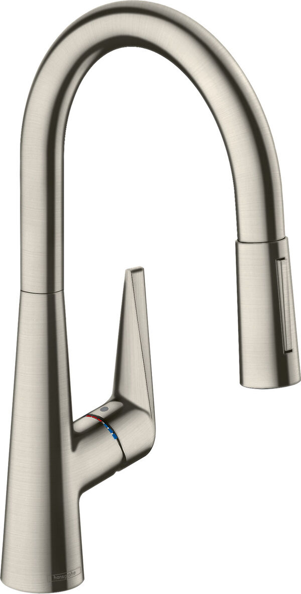 Spültischmischer Hansgrohe Talis S 200 edelstahloptik image number 0