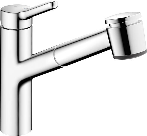 Miscelatore monocomando per lavello KWC Wamas 2.0 Cromato