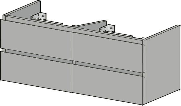 Waschtischmöbel Alterna pro S Walnut predazzo image number 0