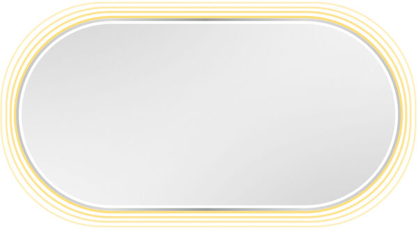 Specchio con illuminazione Euraspiegel Lucius LED larghezza 140 cm  image number 0