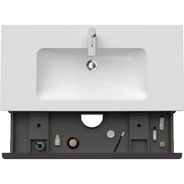 Waschtischmöbel Duravit D-Neo graphit matt image number 4