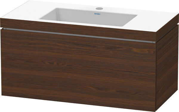 Combinaison de lavabo Duravit Vero Air Noyer bross&eacute; image number 0