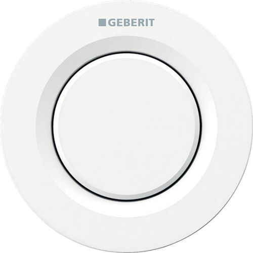 Pulsante manuale Geberit ad incasso round bianco