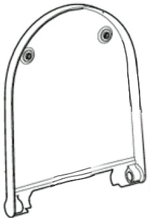 WC-Deckel für Geberit AquaClean Sela Weiss matt