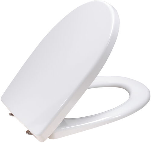 Sedile Modena con coperchio antibatteri Bianco