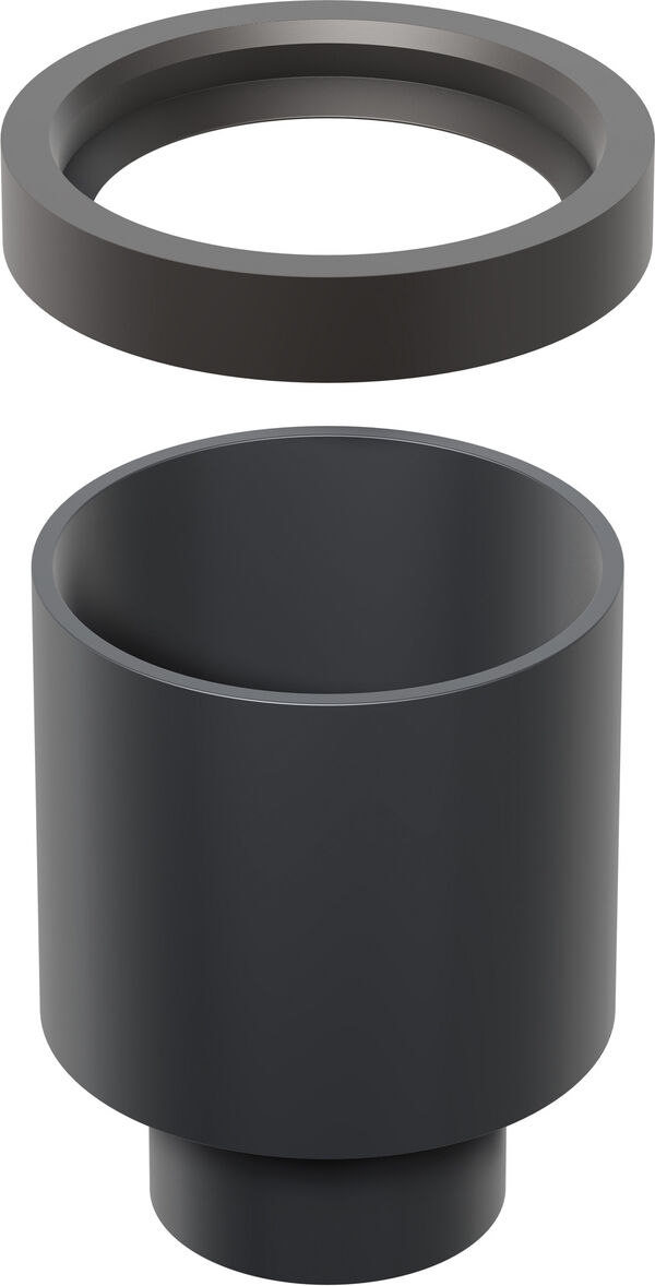 Übergangsadapter Schaco Ø 50 mm, Kunststoff zu Duschenrinnen Swissline image number 0