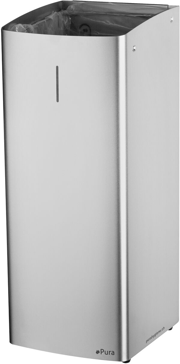 Abfallbehälter Pura Inox edelstahl matt image number 0