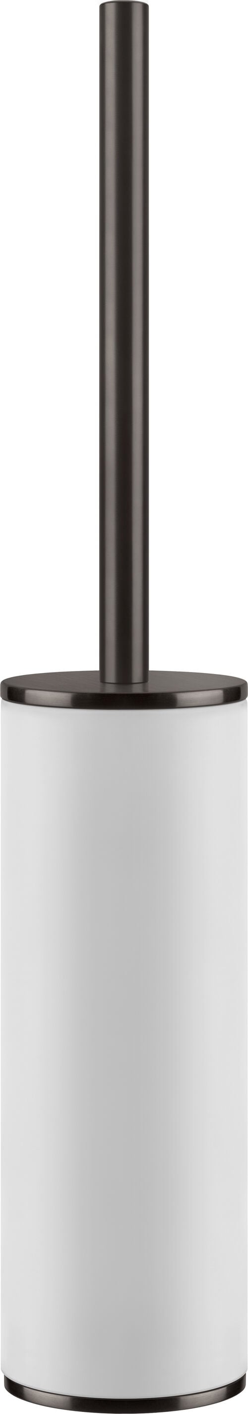 Portaspazzola Gessi Habito Black metal brushed
