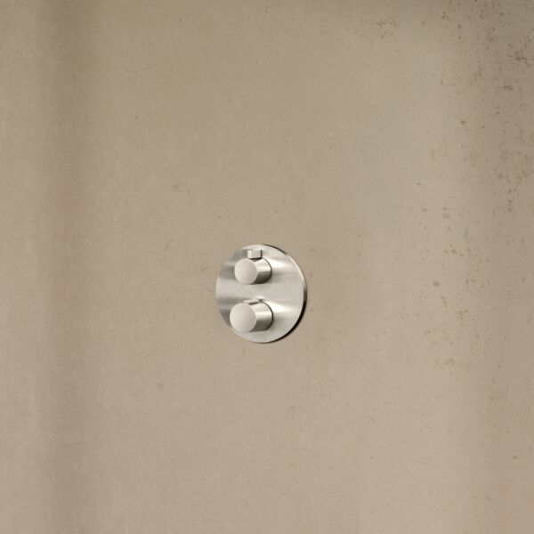 Thermostatmischer-Endmontageset Dornbracht Tara. Dark chrome image number 1