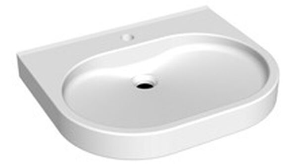 Lavabo KWC Varius Scare blanc image number 0