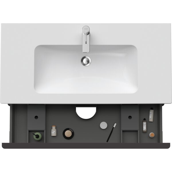 Waschtischmöbel Duravit D-Neo eiche schwarz image number 4