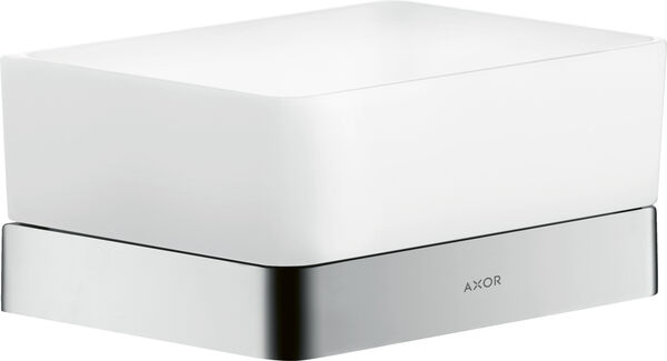 Tablette pour douche Axor Universal Softsquare Polished black chrom image number 0