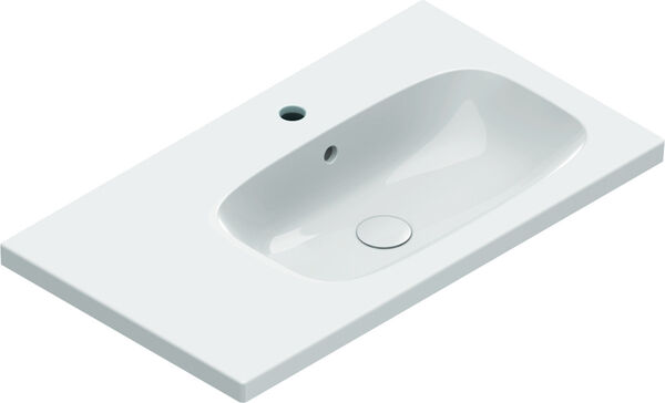Lavabo Alterna dinea 80 x 46 cm Blanc Cleaneffekt image number 0