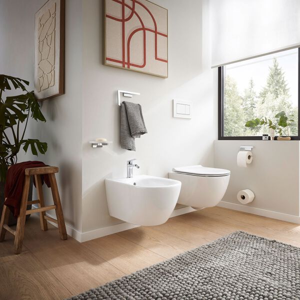 Bidet sospeso Alterna modena S-Tec Sand matt cleaneffekt image number 1