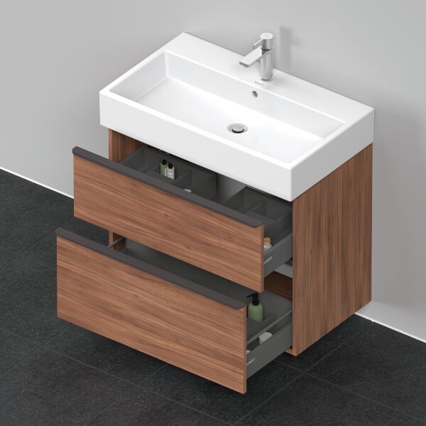 Armadio sottolavabo Duravit D-Neo Noce natura image number 3