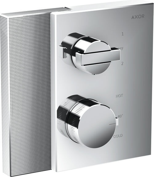 Duschsystem Axor Edge Verchromt