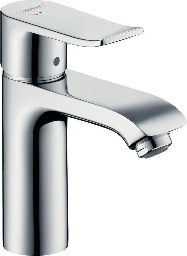 Miscelatore monocomando Hansgrohe Metris 110, bocca fissa, s 116 mm, leva al centro per acqua image number 0