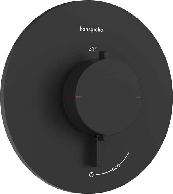 Syst&egrave;me de douche Hansgrohe Ecostat Comfort S Noir mat image number 0
