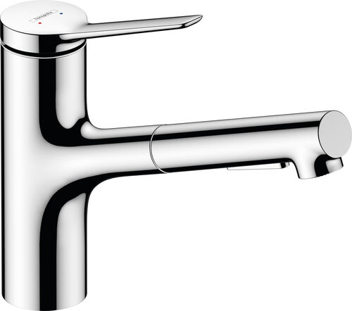 Miscelatore monocomando per lavello Hansgrohe Zesis Cromato
