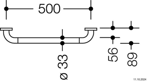 Barre d'appui Hewi 801 Gris linea image number 1