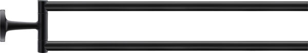 Porte-linge Duravit Starck T Noir mat image number 0