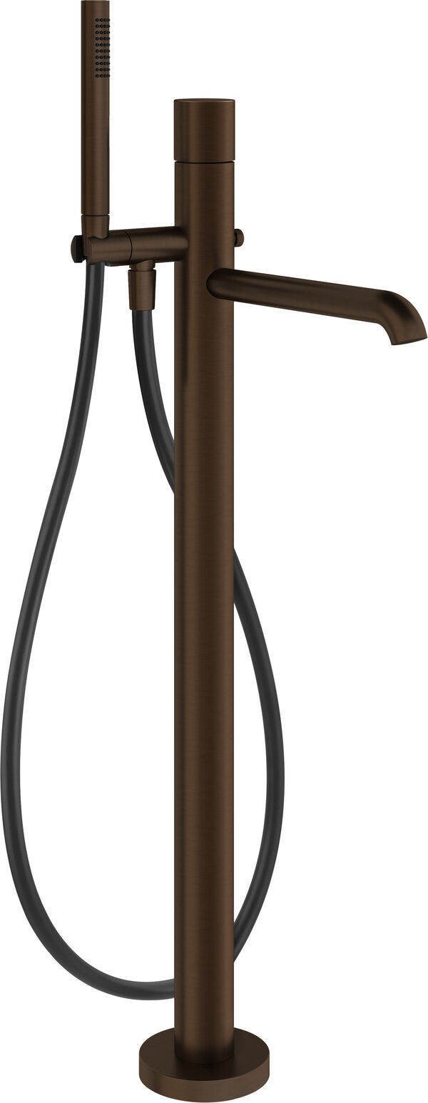 Bademischer Gessi Habito-Standmodell Dark bronze Unito image number 0