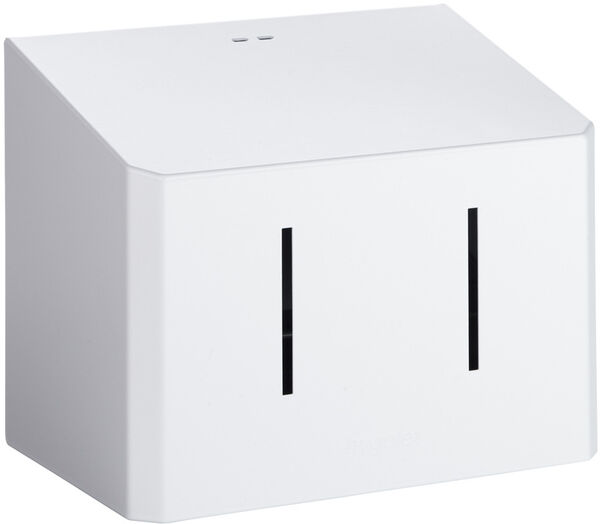 Porte-papier Hygolet Duoroll Edge Blanc mat Peint par poudrage image number 0