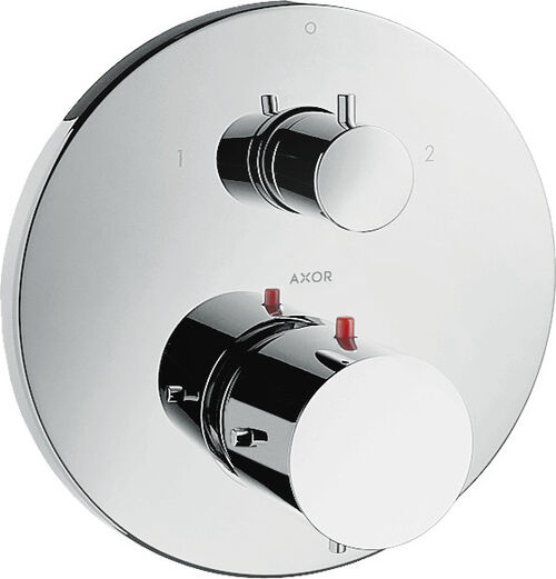 Thermostatmischer-Endmontageset Axor Starck Verchromt Thermostatmischer-Endmontageset Axor Starck Verchromt