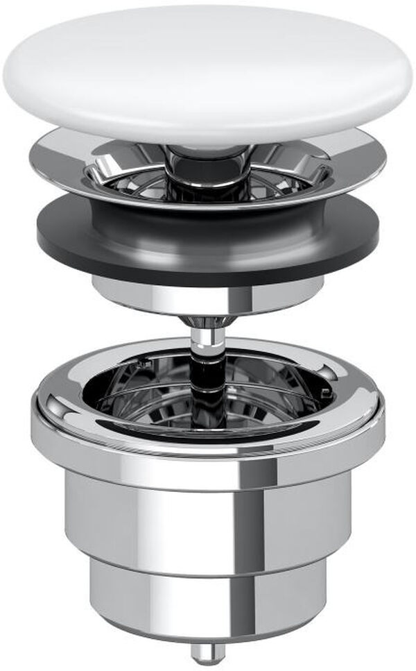 Soupape d'&eacute;coulement Villeroy & Boch Blanc image number 0