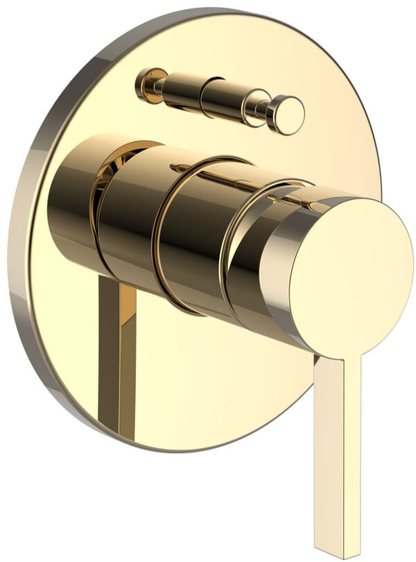 Bademischer-Endmontageset Laufen Kartell &frac12;" Gold PVD image number 0