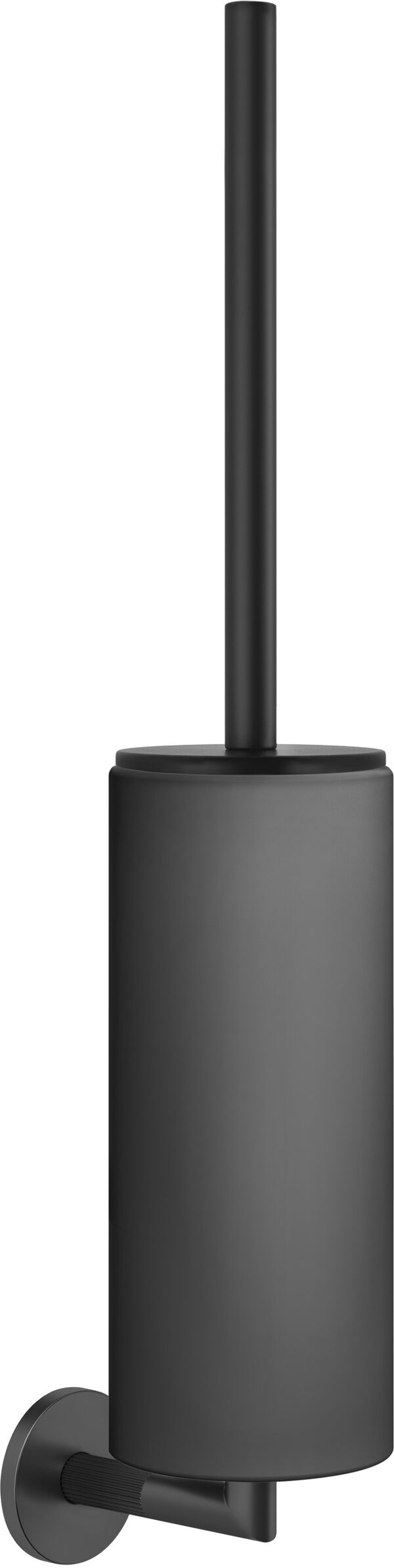 Porte-balai de WC Gessi Ingranaggio Noir mat image number 0