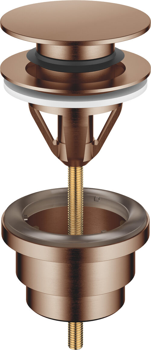 Piletta di scarico Dornbracht push-open 1&frac14;" Bronzo spazzolato