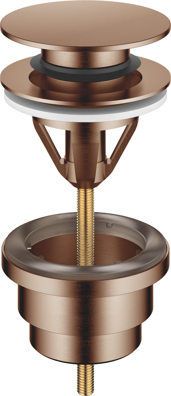 Soupape d'&eacute;coulement Dornbracht push-open 1&frac14;" Bronze bross&eacute; image number 0