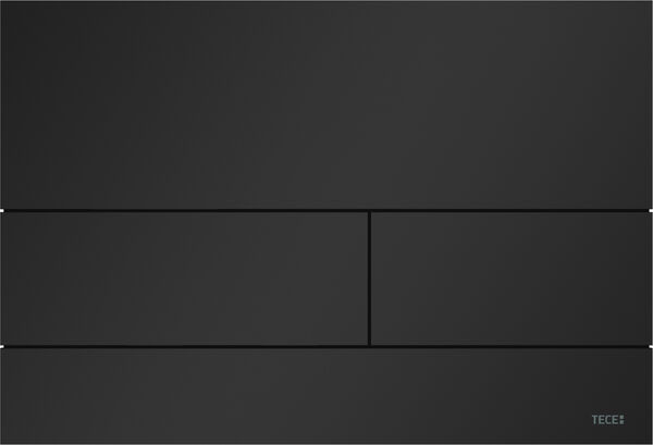 Plaque de d&eacute;clenchement Tece Square II Noir mat image number 0