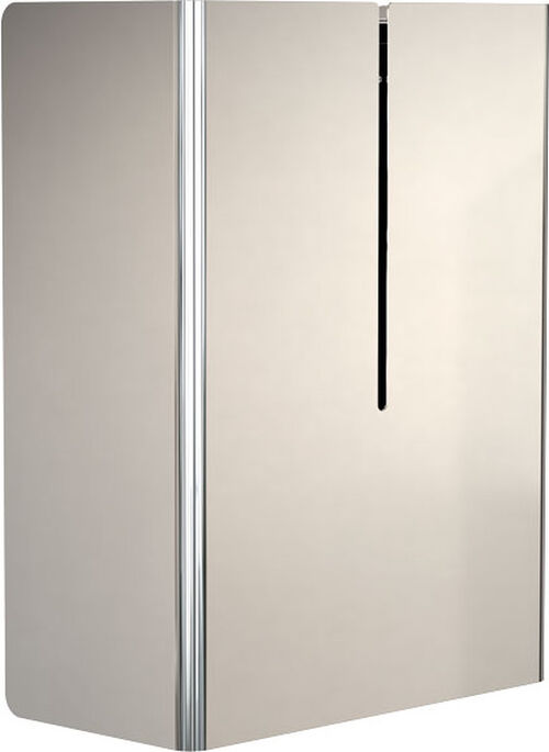 Corbeille &agrave; papier Frost Nova 2 Polished stainless