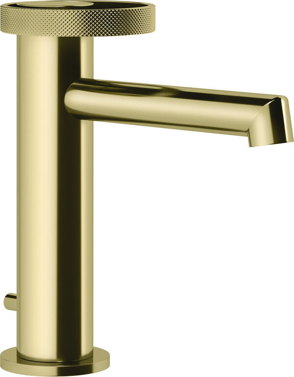 Einlochmischer Gessi Anello messing PVD image number 0