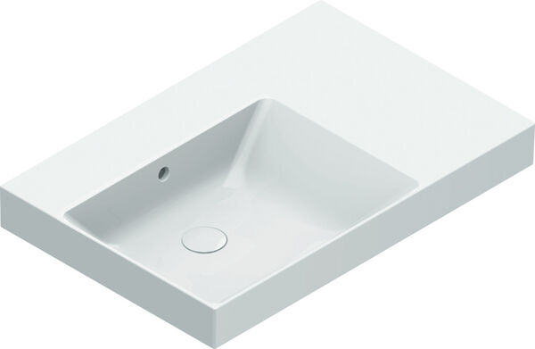 Waschtisch Catalano Zero 75 x 50 cm Weiss Cleaneffekt image number 0