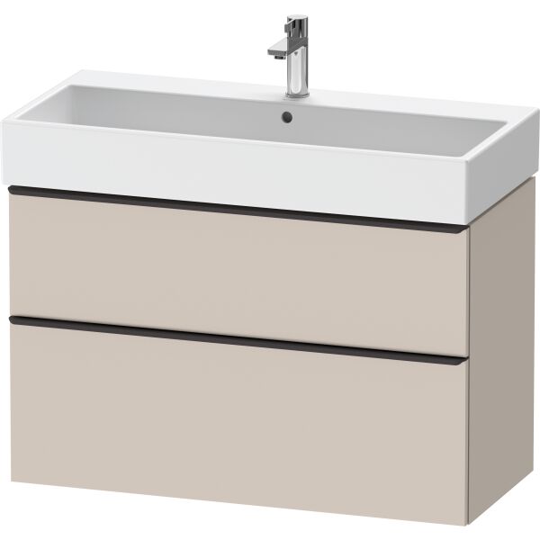 Armadio sottolavabo Duravit D-Neo taupe opaco image number 1