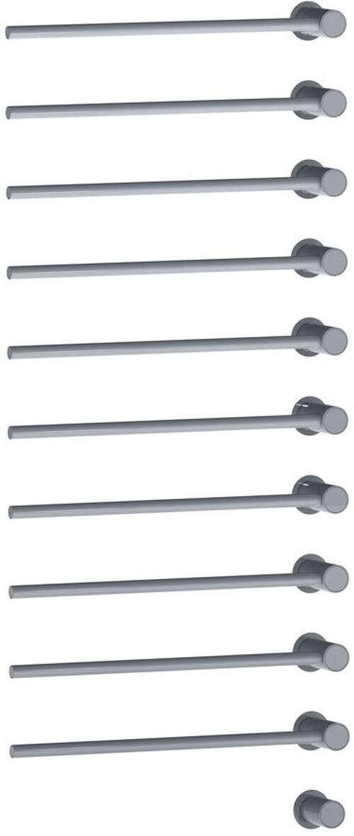 Handtuchwärmer Vola T39EL Schwarz matt