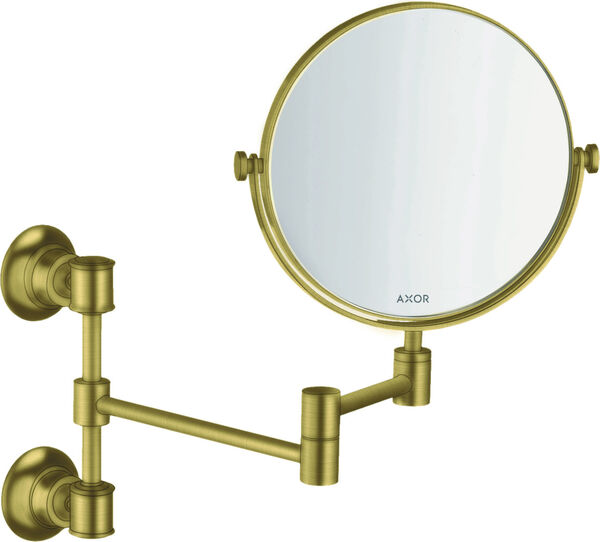 Miroir cosmétique Axor Montreux brushed brass image number 0