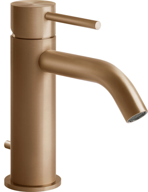 Einlochmischer Gessi 316 Warm steel brushed flessa