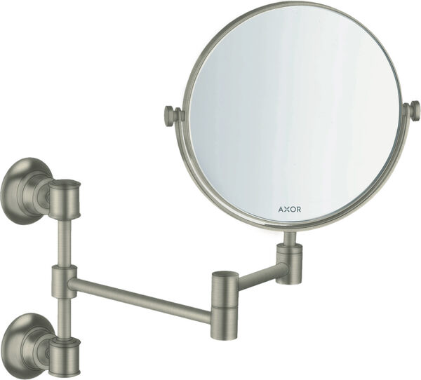 Specchio per cosmetica Axor Montreux D. 17 cm, specchio doppio braccio mobile image number 0