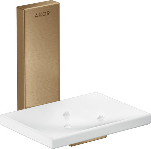 Seifenschale Axor Universal Rectangular brushed bronze