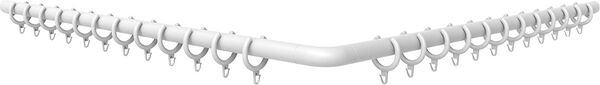 Tringle pour rideau de douche Nosag Verso Care blanc image number 0